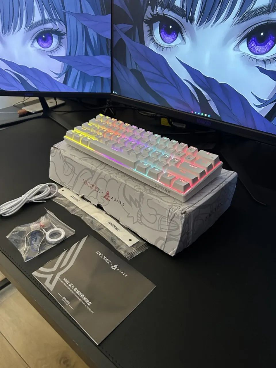 TECLADO MECANICO AJAZZ NK-61 (NOVO) - Periféricos e Acessórios de