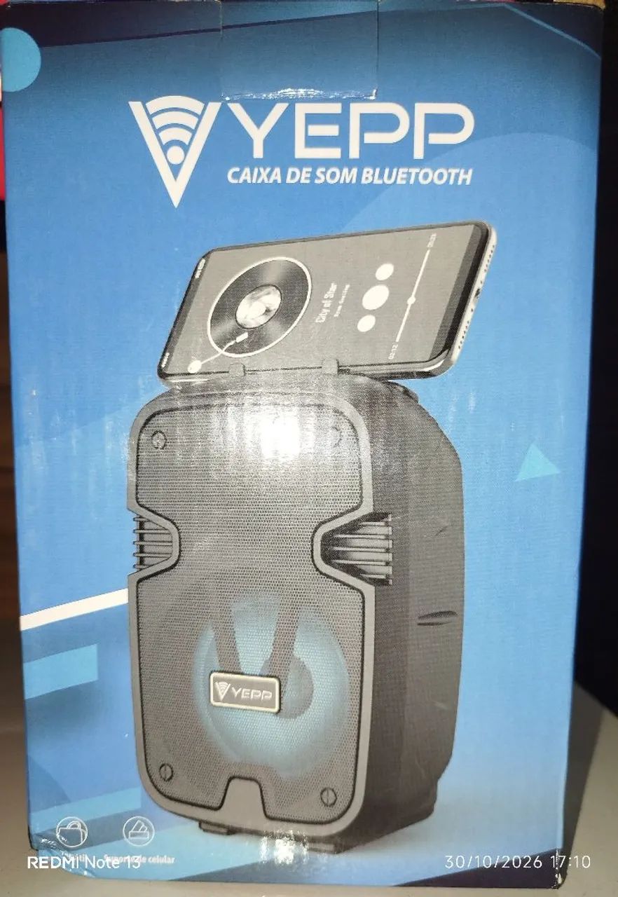 Caixinha de som Bluetooth 