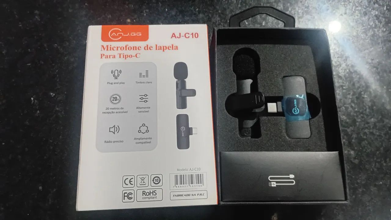 MICROFONE AJ - C10 LAPELA - Foto 4