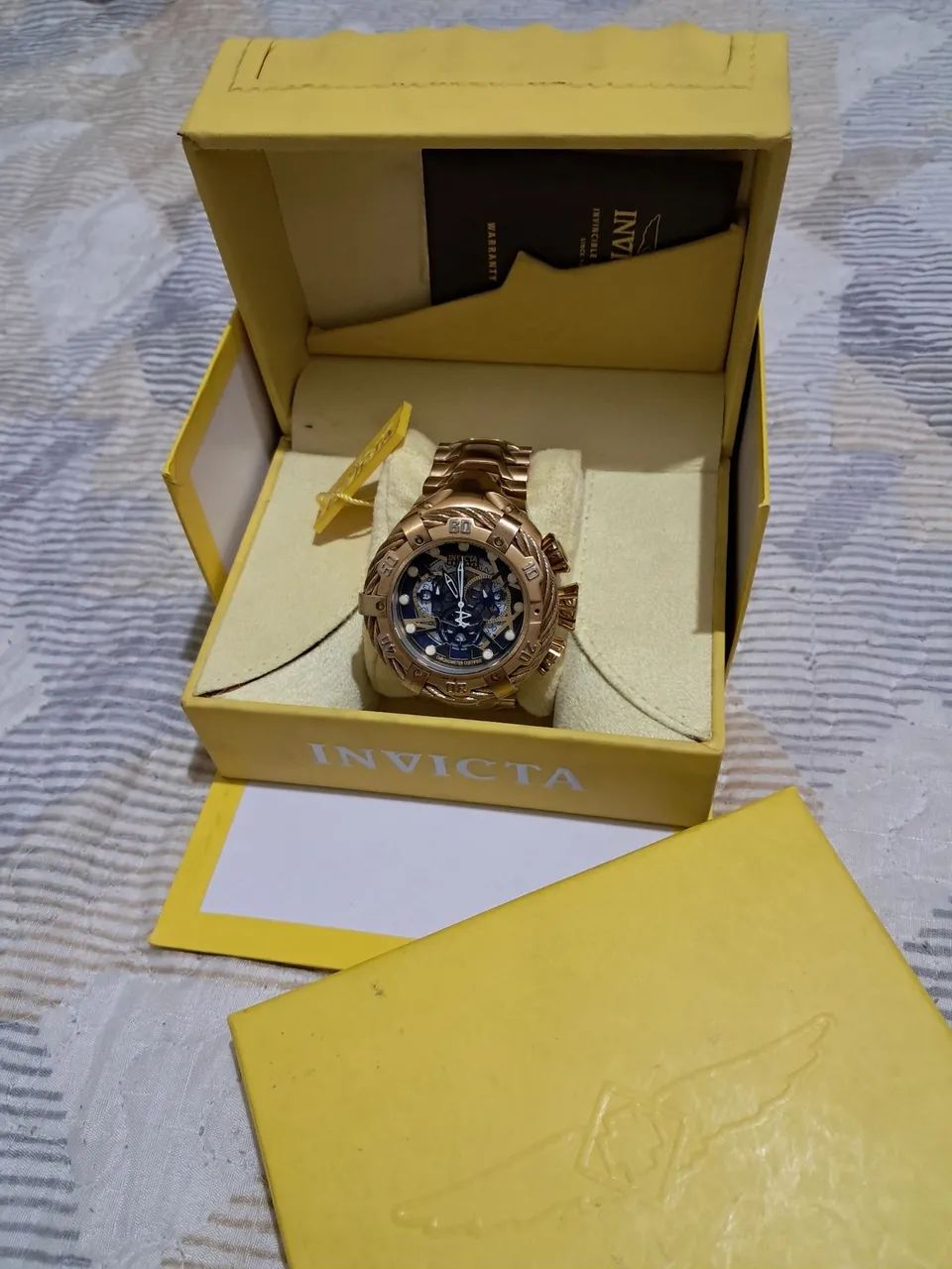 Relógio INVICTA ORIGINAL Thunderbolt dourado - Foto 4