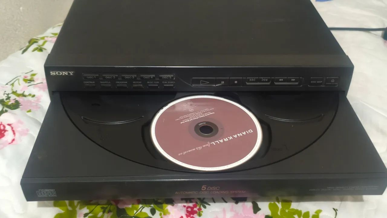 Cd player Sony carrossel funcionando perfeitamente  - Foto 3