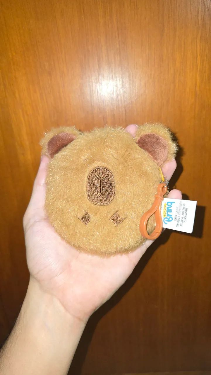 Porta-Objetos de Pelúcia Capivara