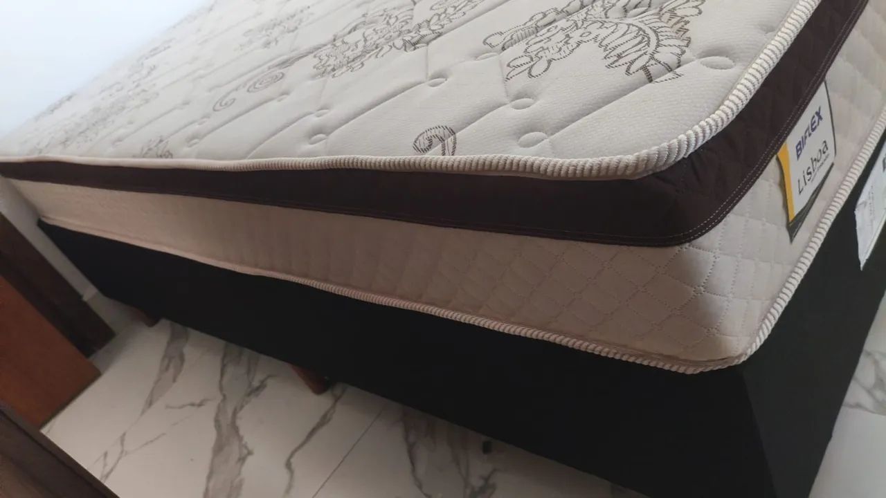Cama Queen molas ensacadas 2 meses de uso  - Foto 2