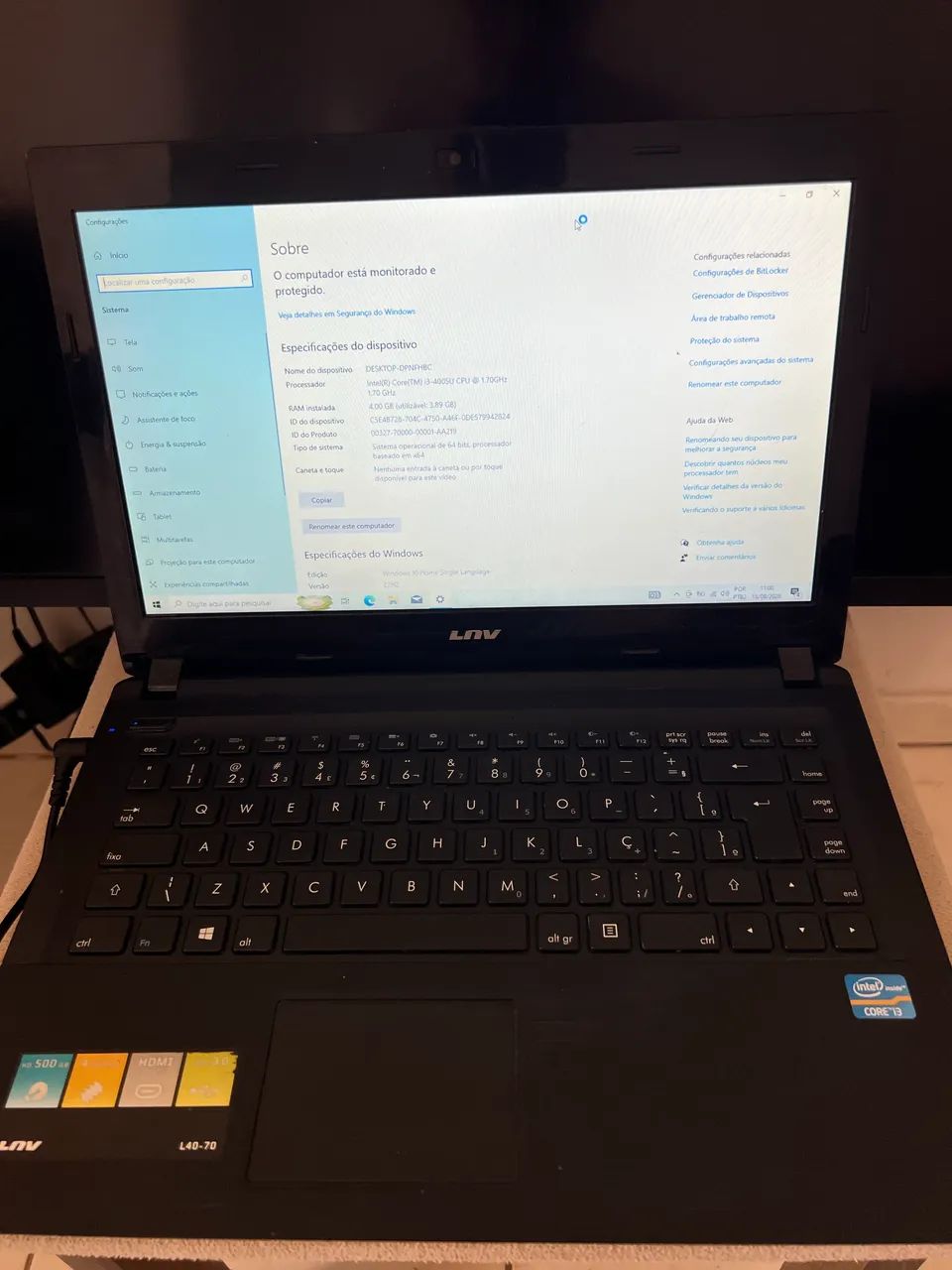 NOTEBOOK LENOVO - Foto 5