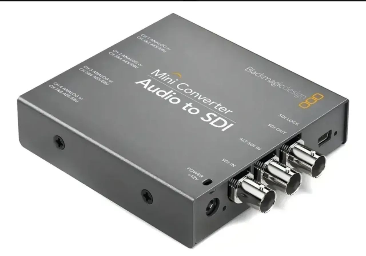 Blackmagic Mini Converter Audio To Sdi