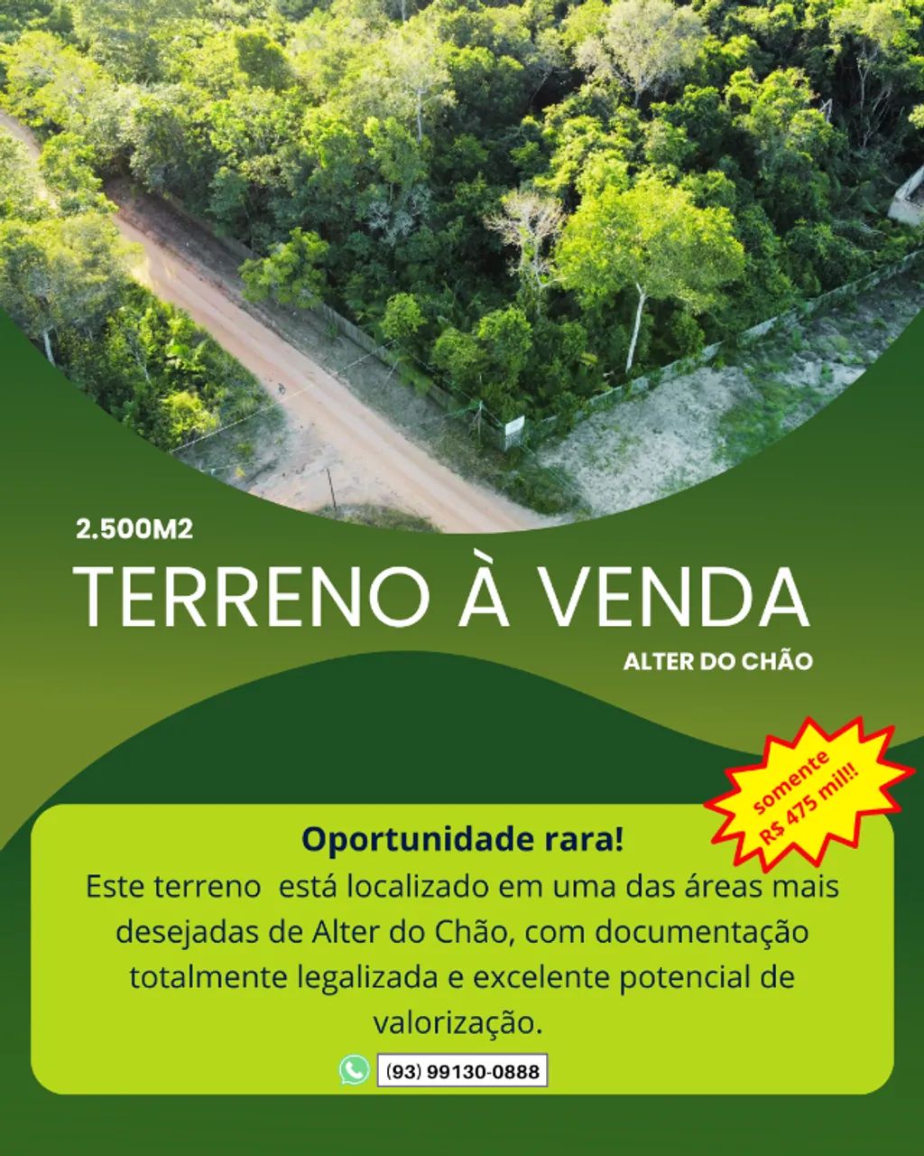 BAIXOU!!! Espetacular terreno em Alter - Foto 4