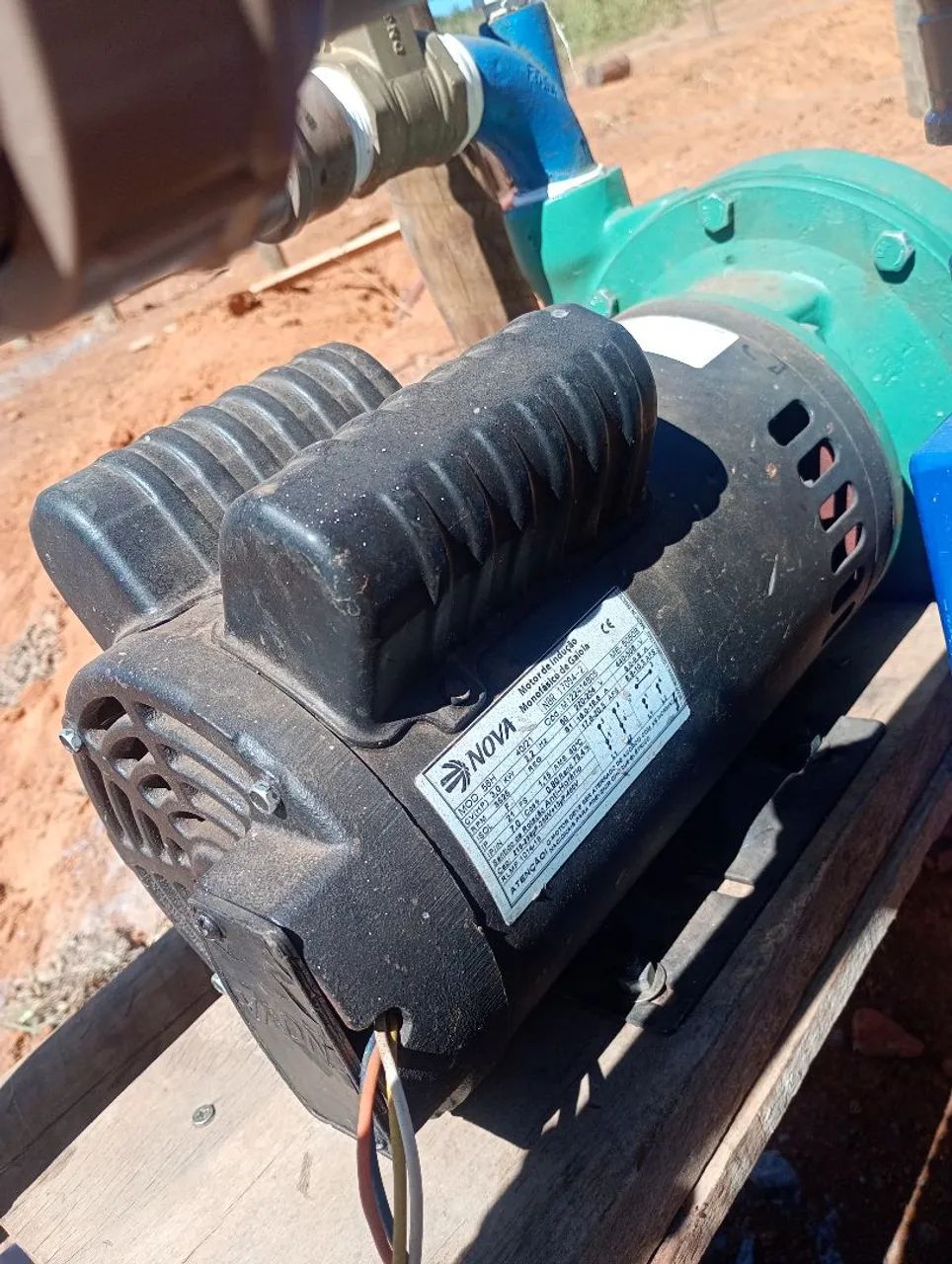 Bomba irrigação 