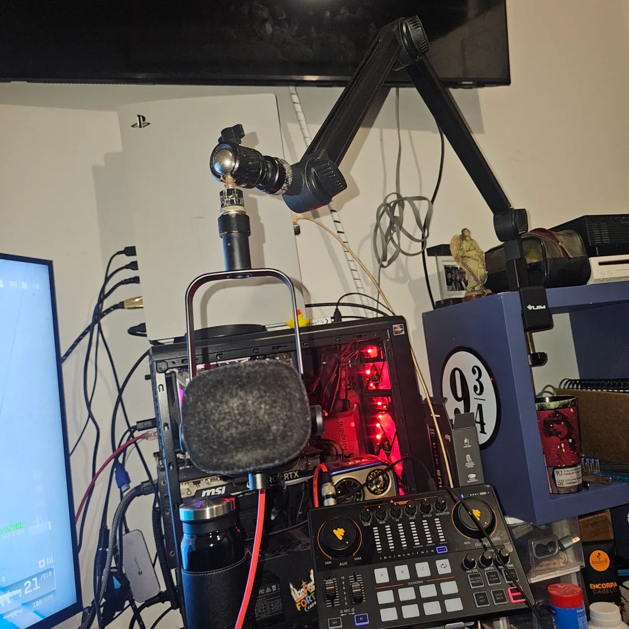 Kit de criador - interface + microfone - Foto 4