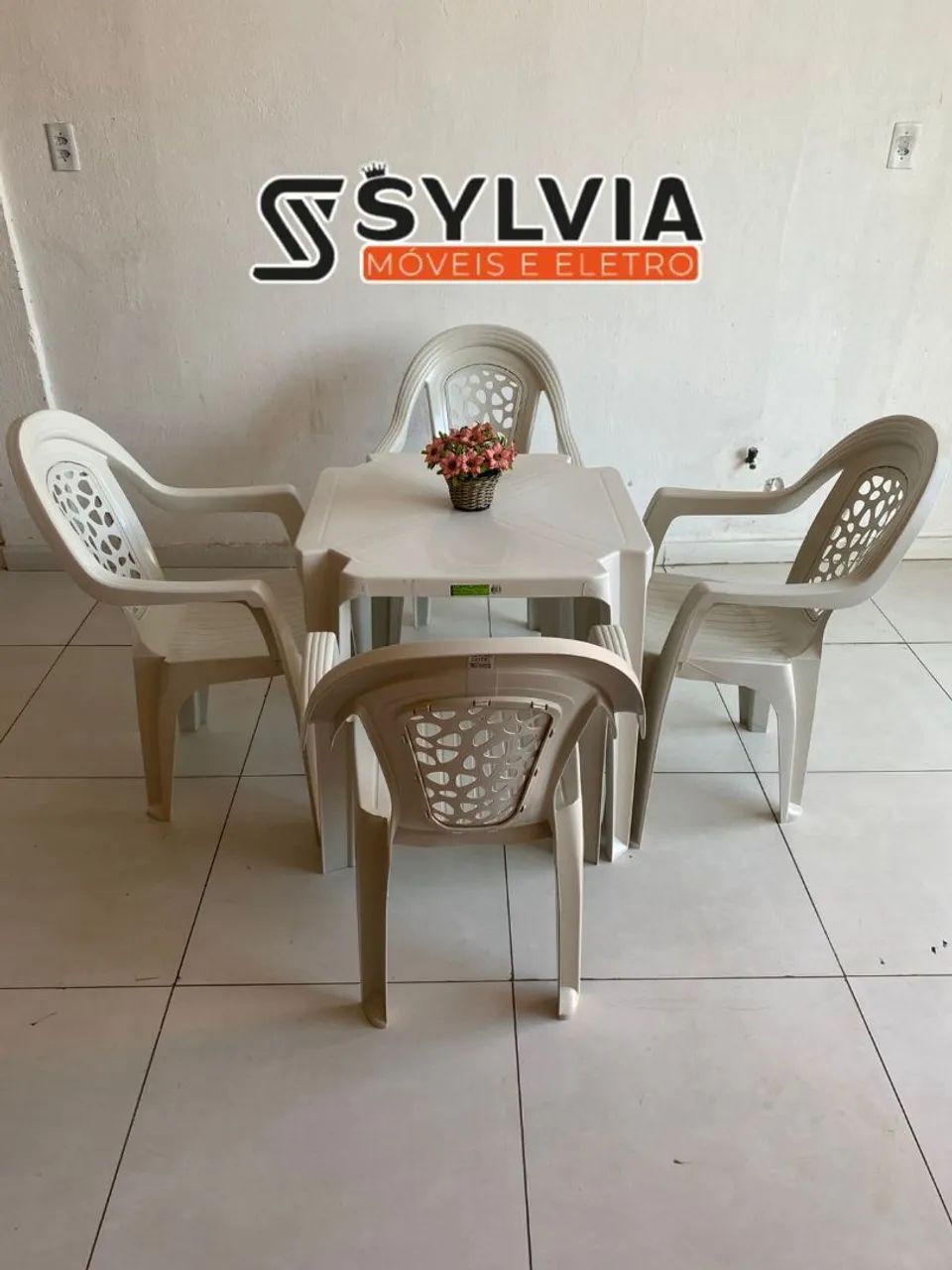 Conjunto de plástico com braço  - Foto 4