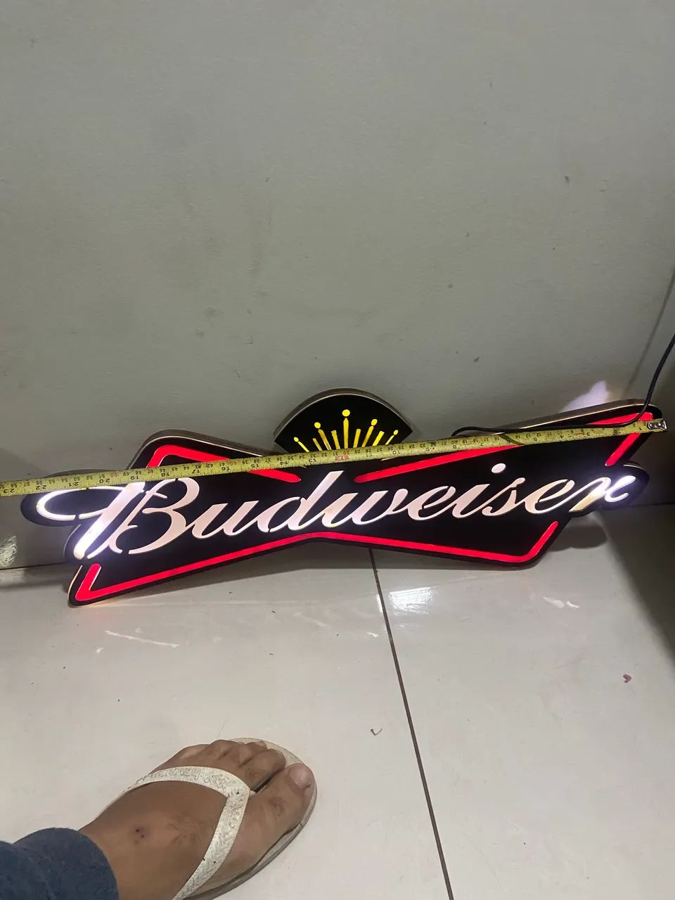 Led da Budweiser de 23 Cm - Foto 2