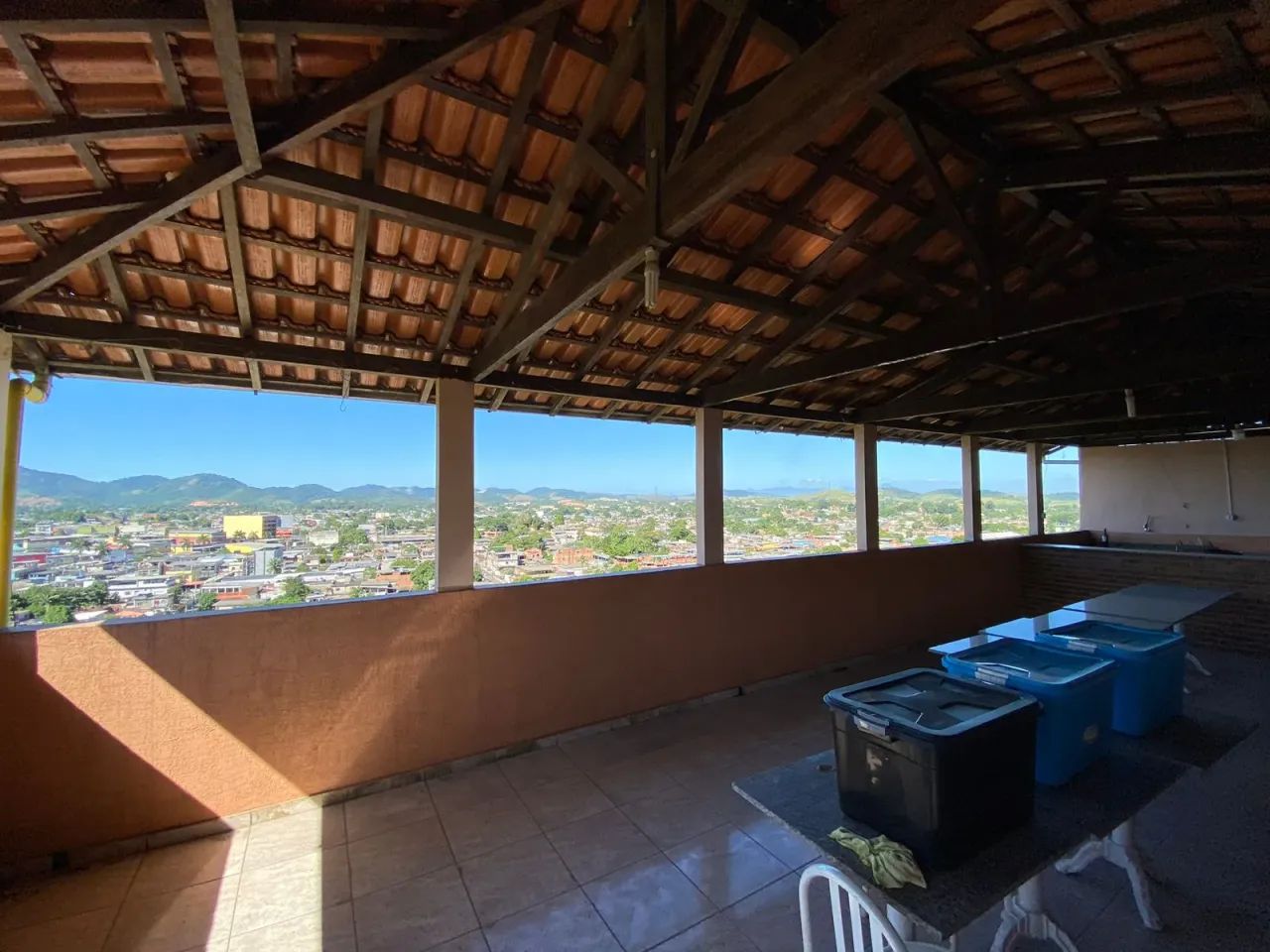 Linda casa linear com terraço, 3 quartos e 2 suítes  Piabetá - Foto 4