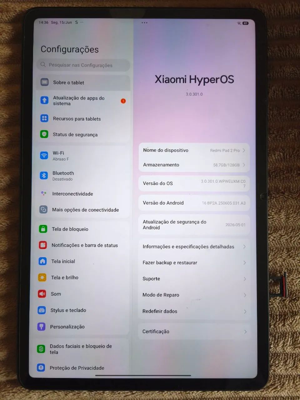 Tablet redmi pad 2 pro  - Foto 5