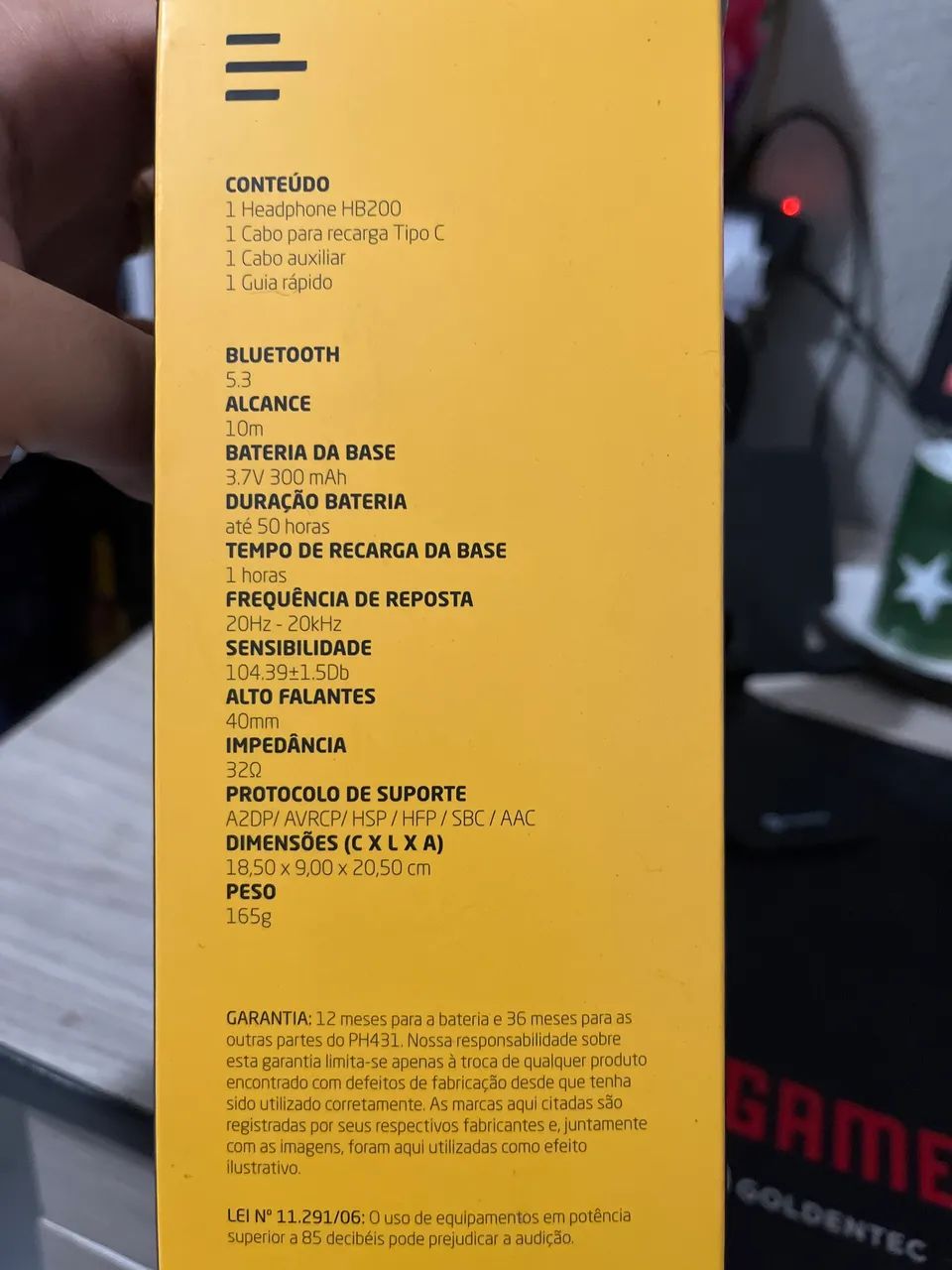 Headset Pulse Multi HB200 - Foto 3