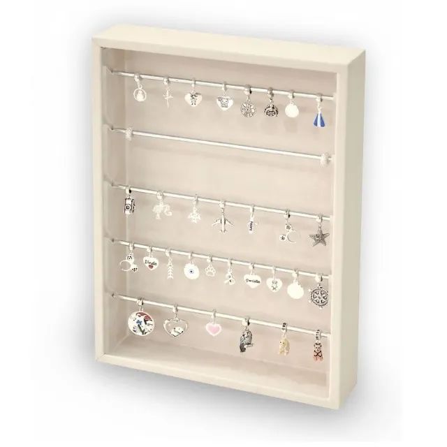 Expositor para Berloques / Piercings / Pingentes - Bege - Foto 2