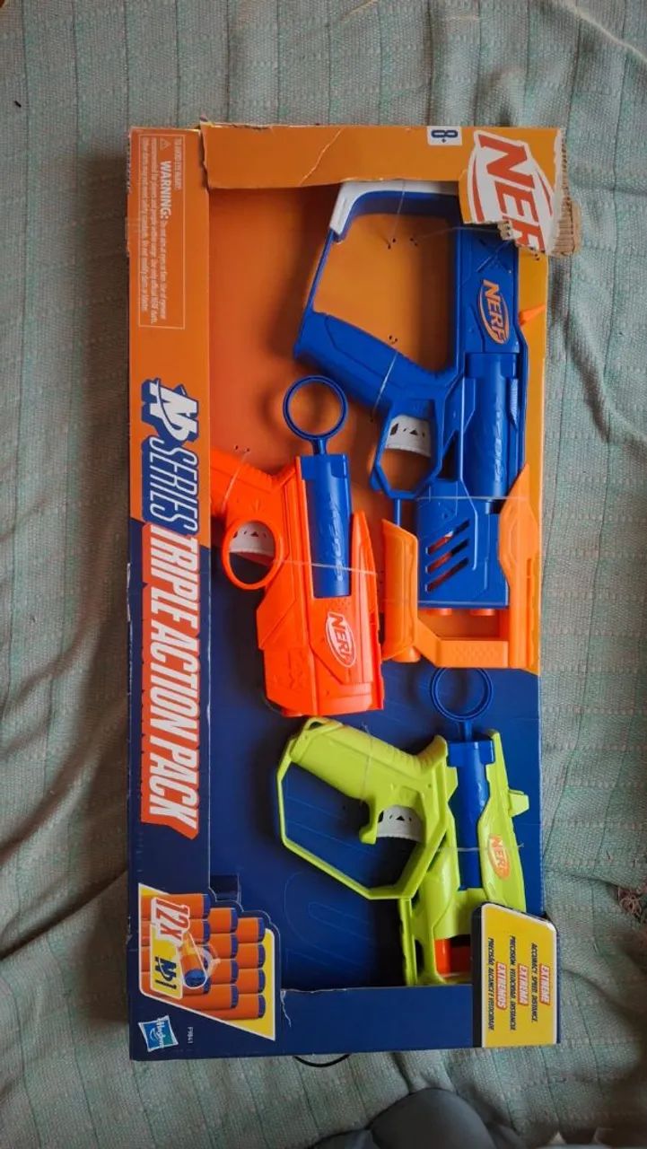Kit Nerf nova, a venda