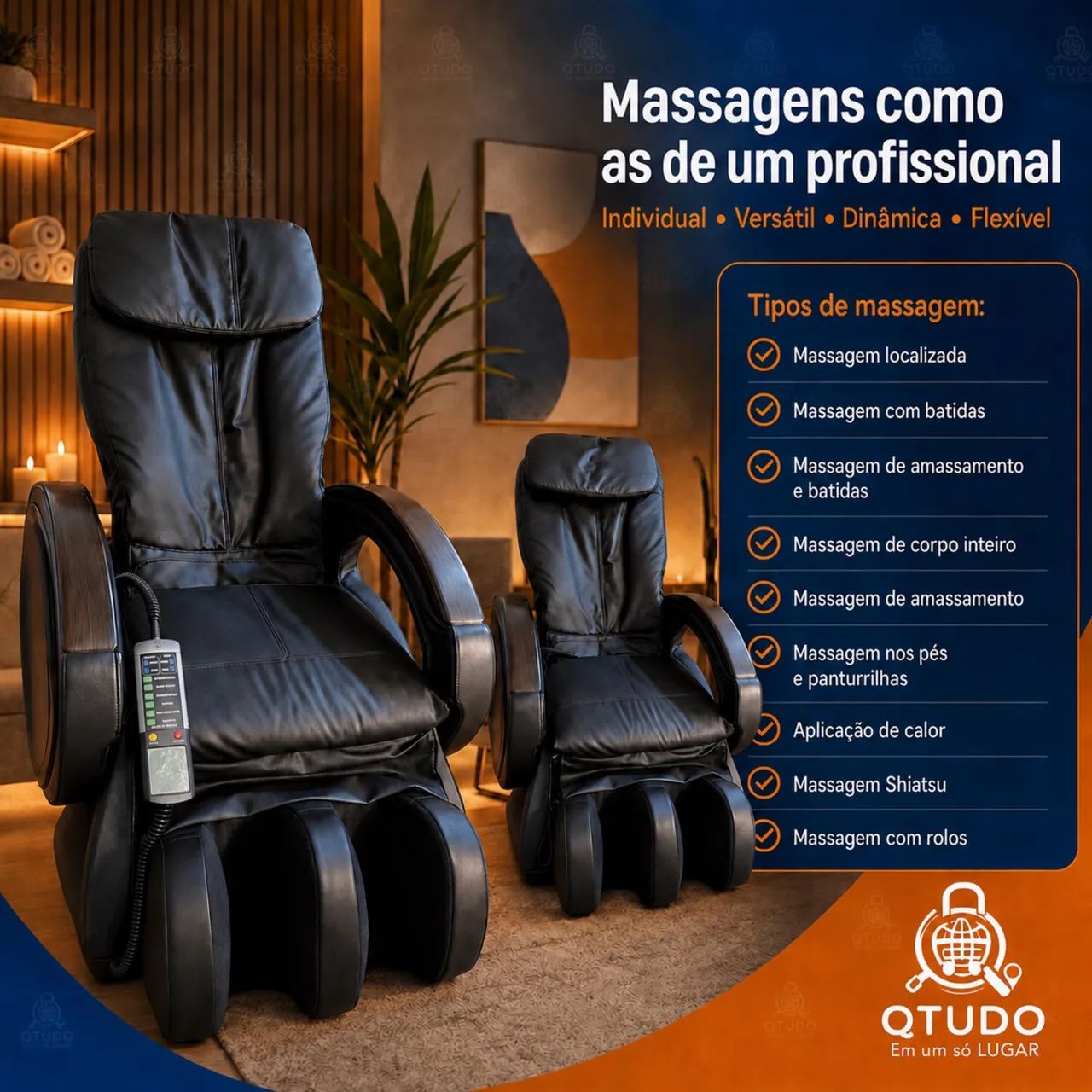 Poltrona Massageadora Relaxmedic Master Person