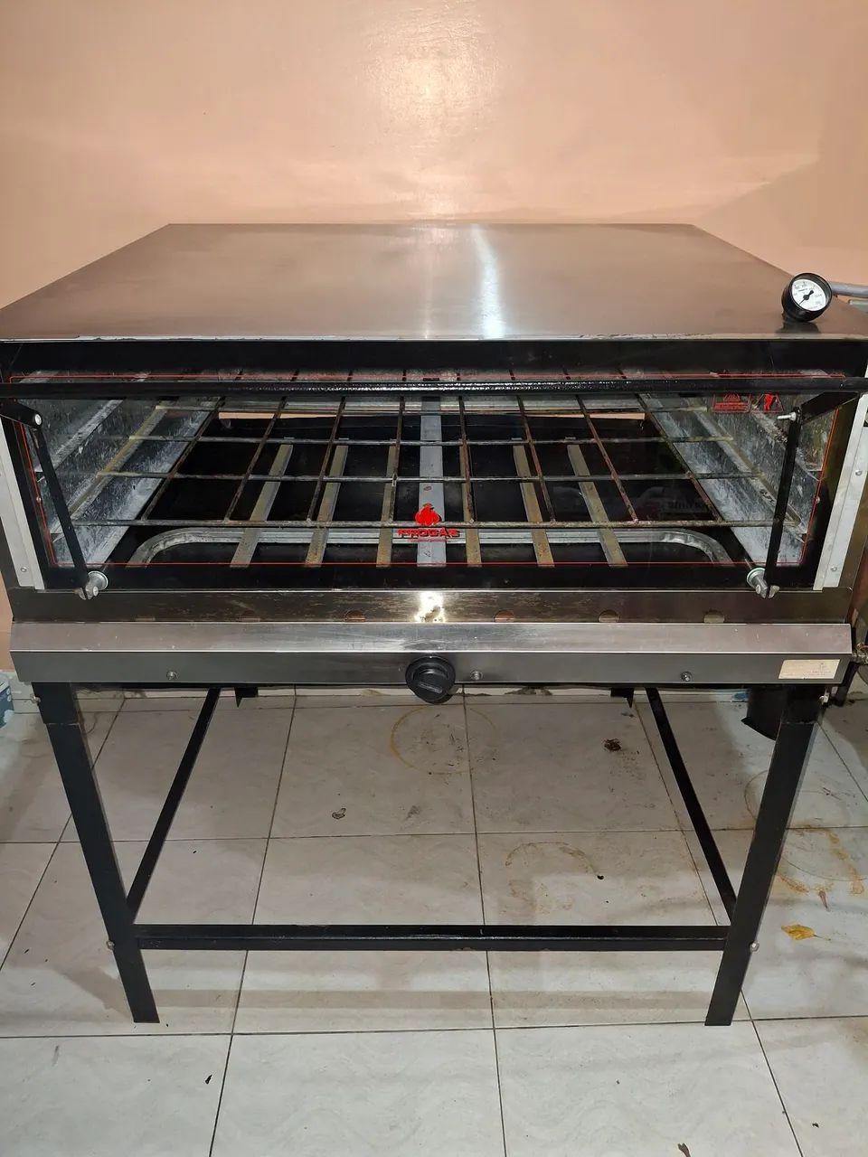 Forno Tron pizza a Gás semi Novo - Foto 6