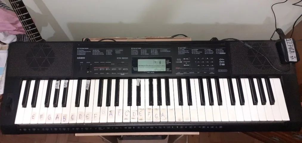 TECLADO CASIO USADO MODELO CTK 3200