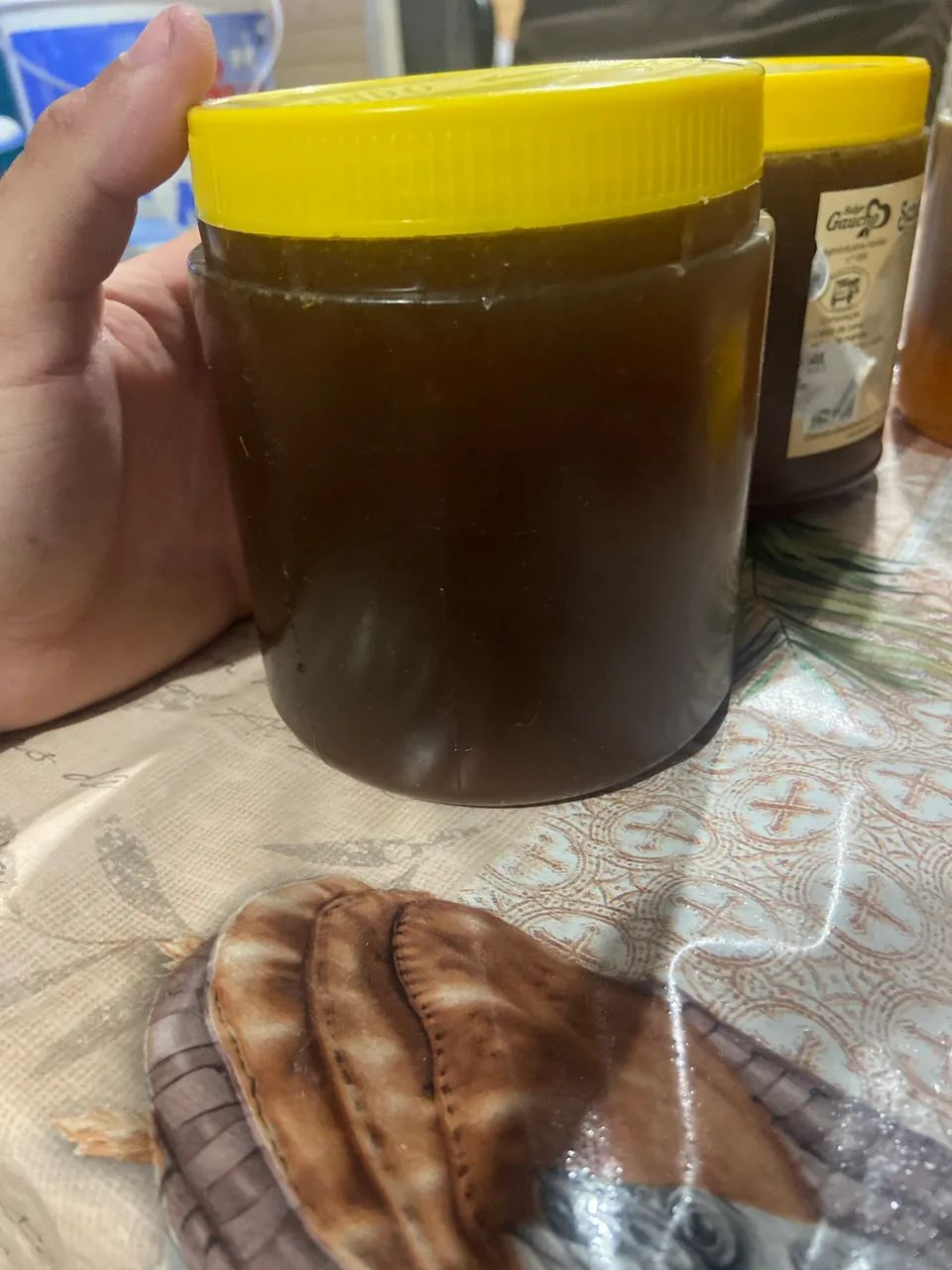 Mel de abelha africana! Vem da minha criação 