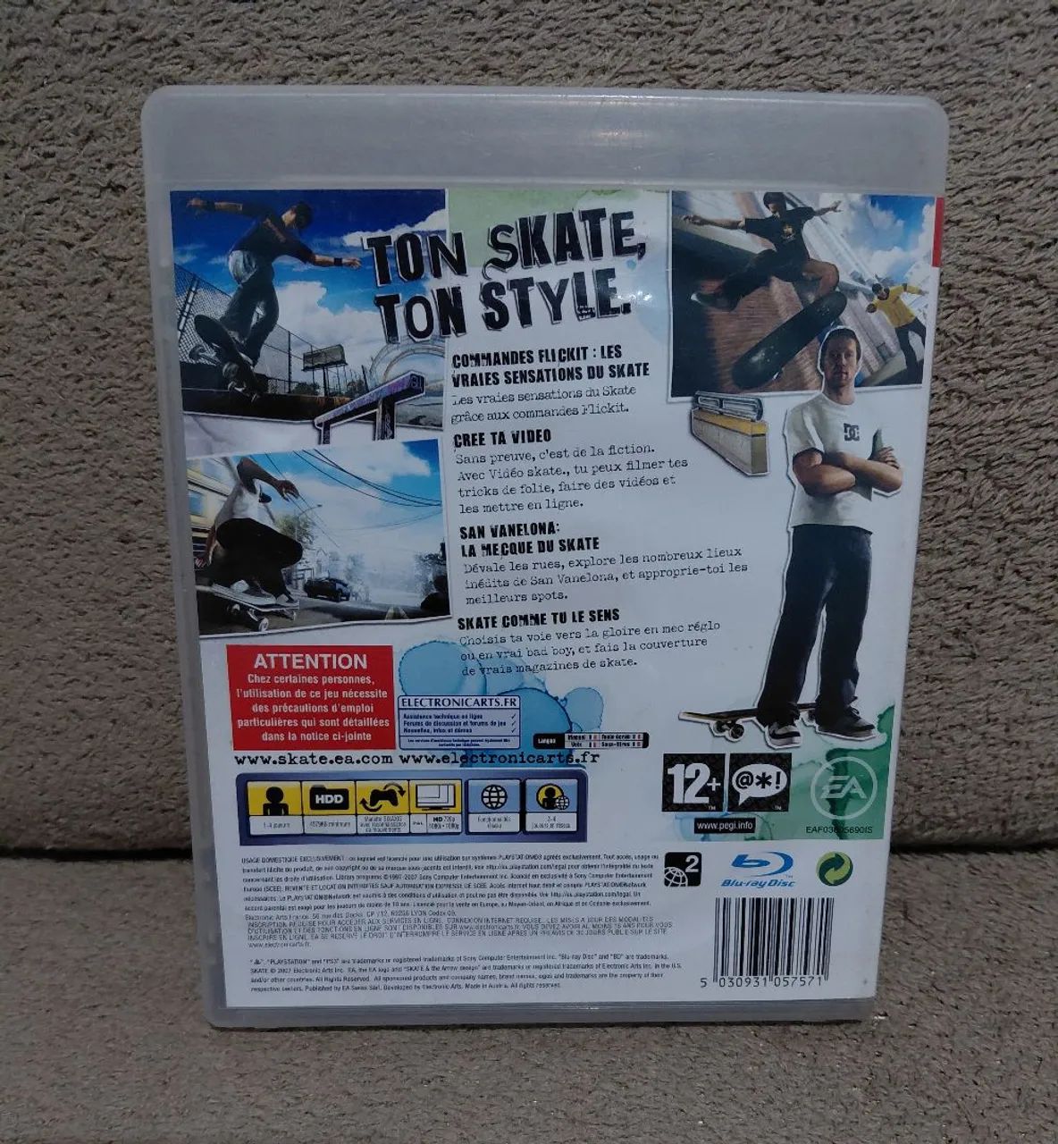 Jogo Skate Ps3  - Foto 4
