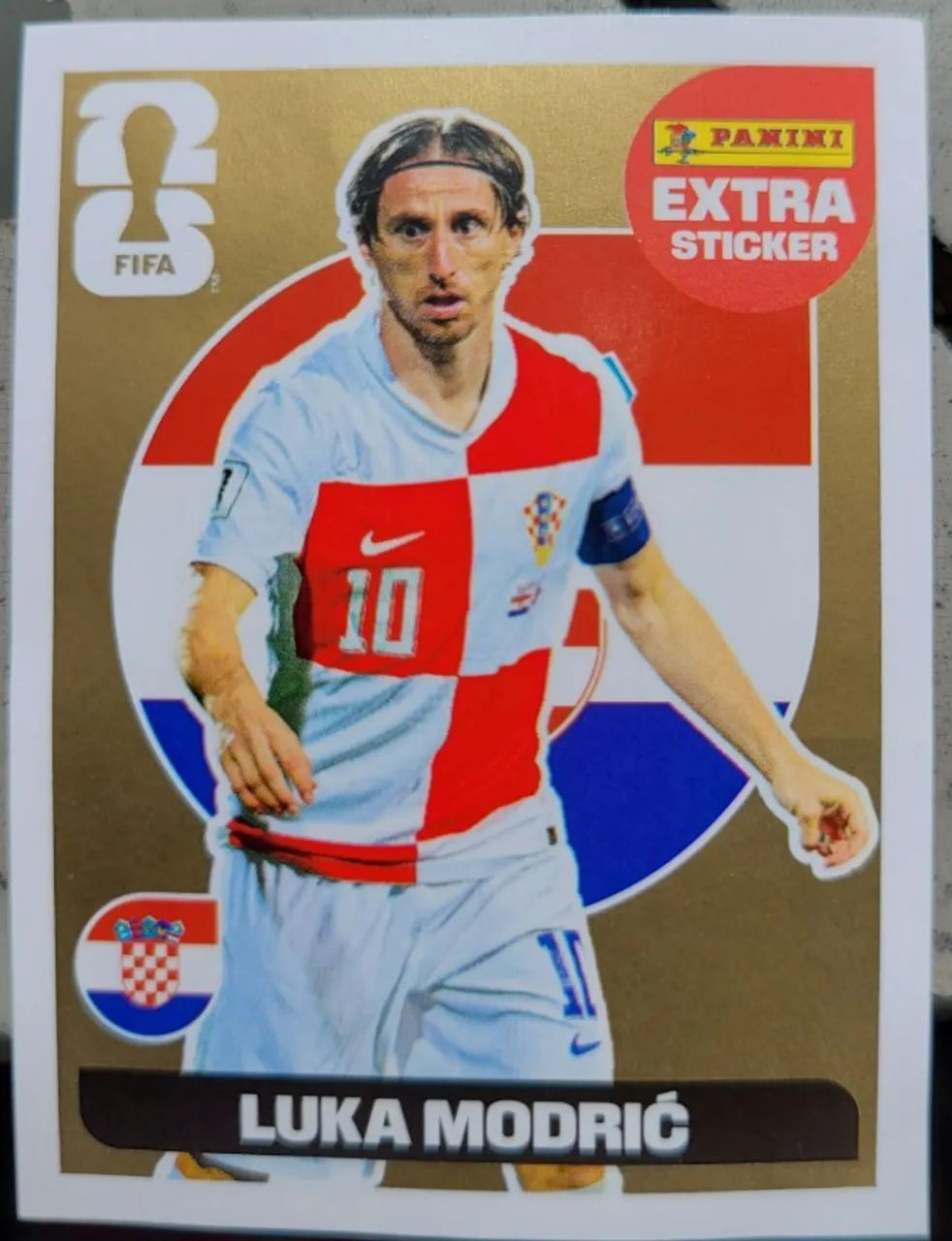Extra Sticker, "Legend" Luka Modric Ouro