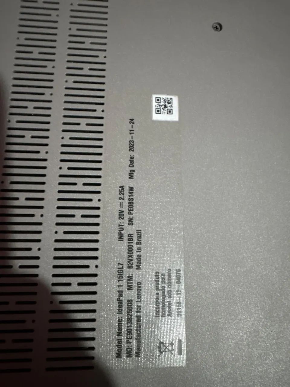 Notebook Lenovo 