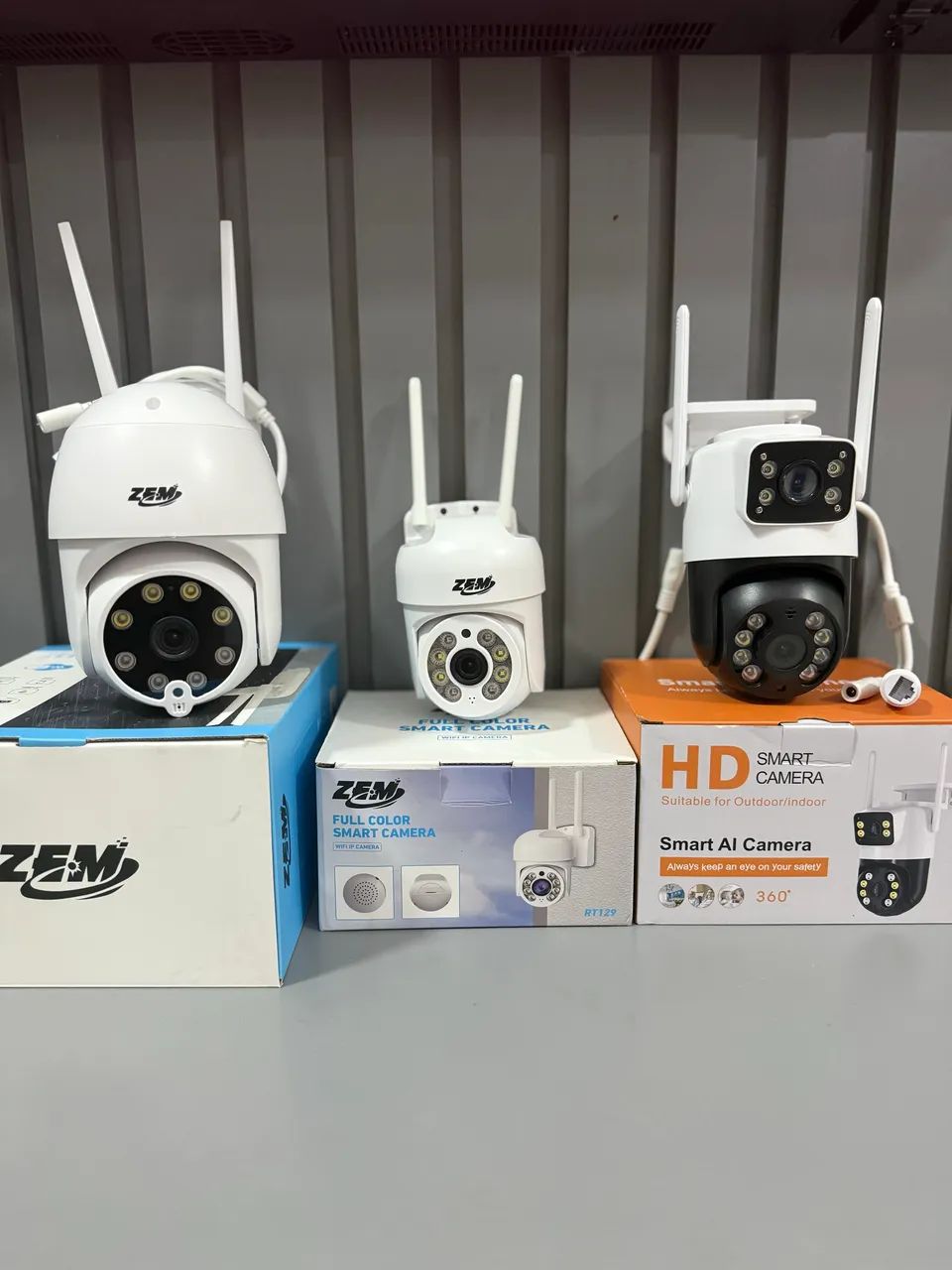 Câmera de Segurança Prova D'água Wi-Fi 360 Infravermelho HD Câmera IP66 Yoosee