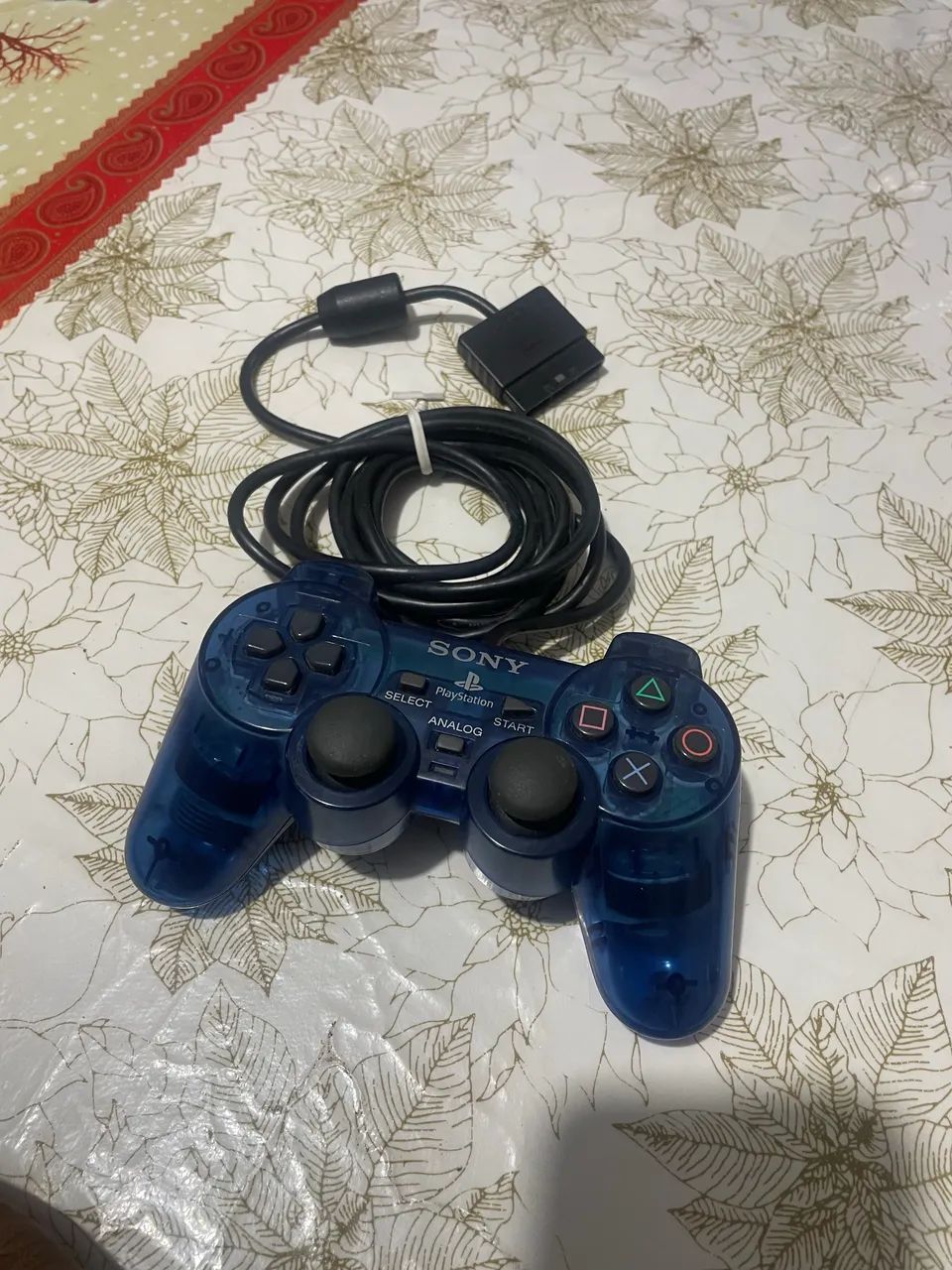 Controle ocean blue ps2 original 