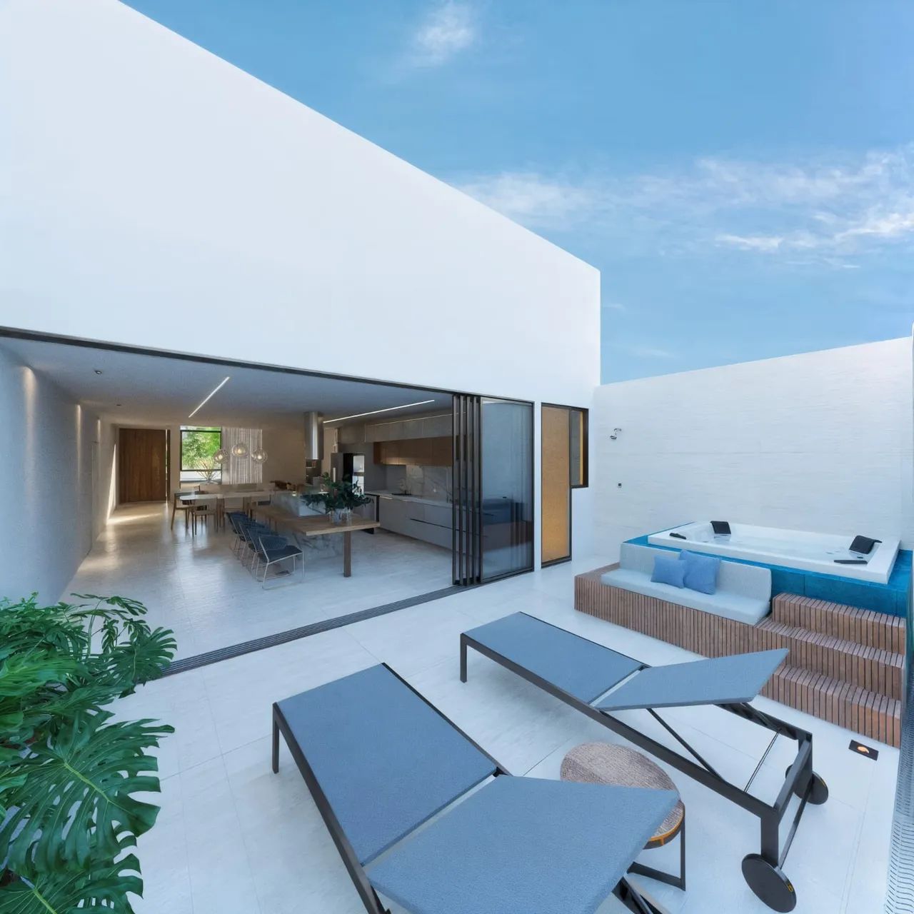 Casa linear com 3 suítes e área verde nos fundos para venda - Foto 4