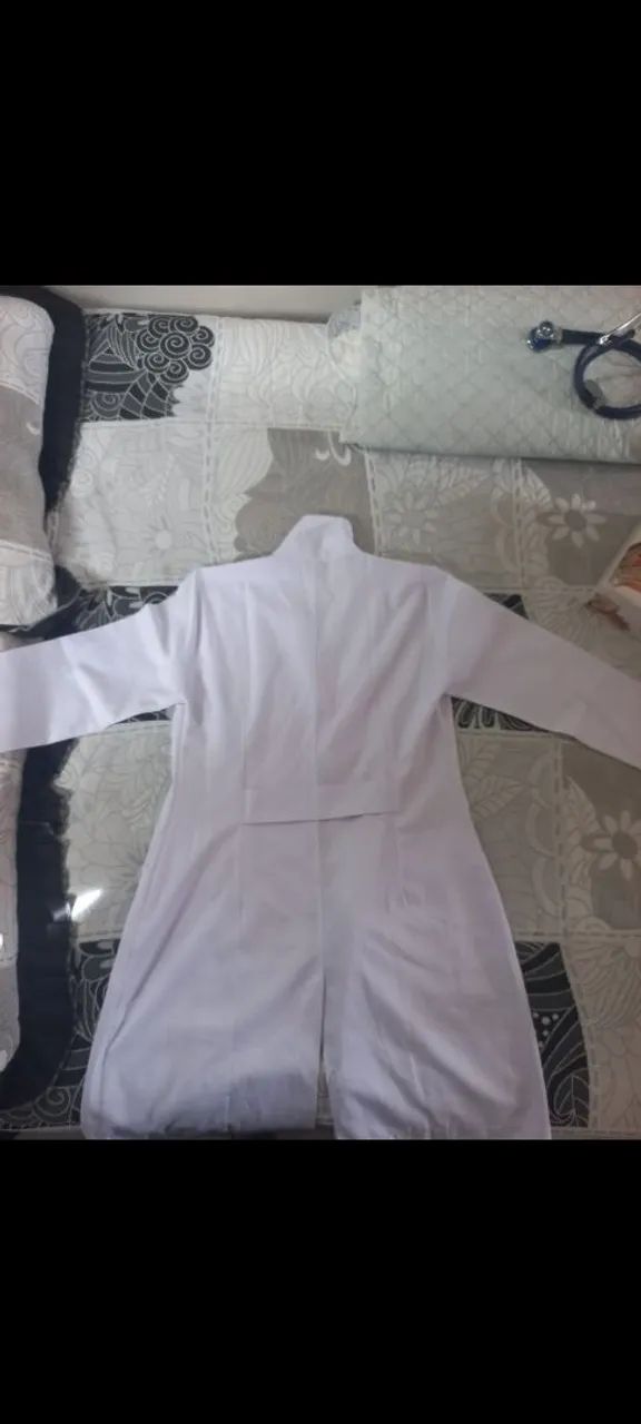 Jaleco feminino nunca usado tamanho M, Jalecos & CIA - Foto 2