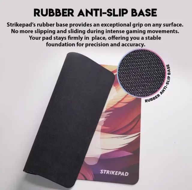 Mousepad Com Infusão De Vidro Fantech-strikepad Mst901 Novo Lacrado - Foto 5