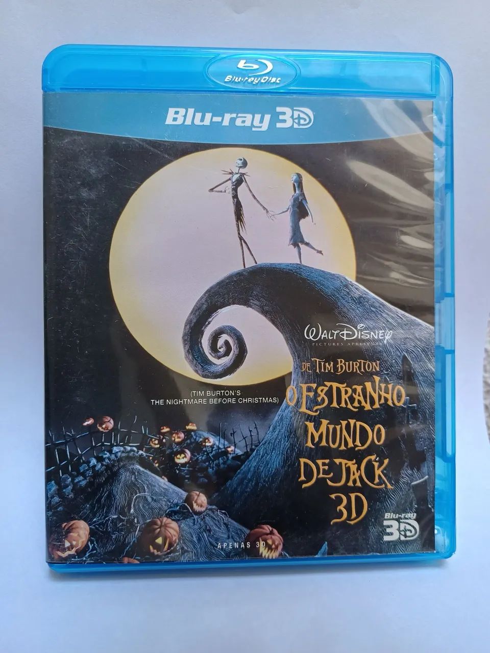 O Estranho Mundo de Jack - Blue Ray 3D (com detalhe) - DVD, Blu