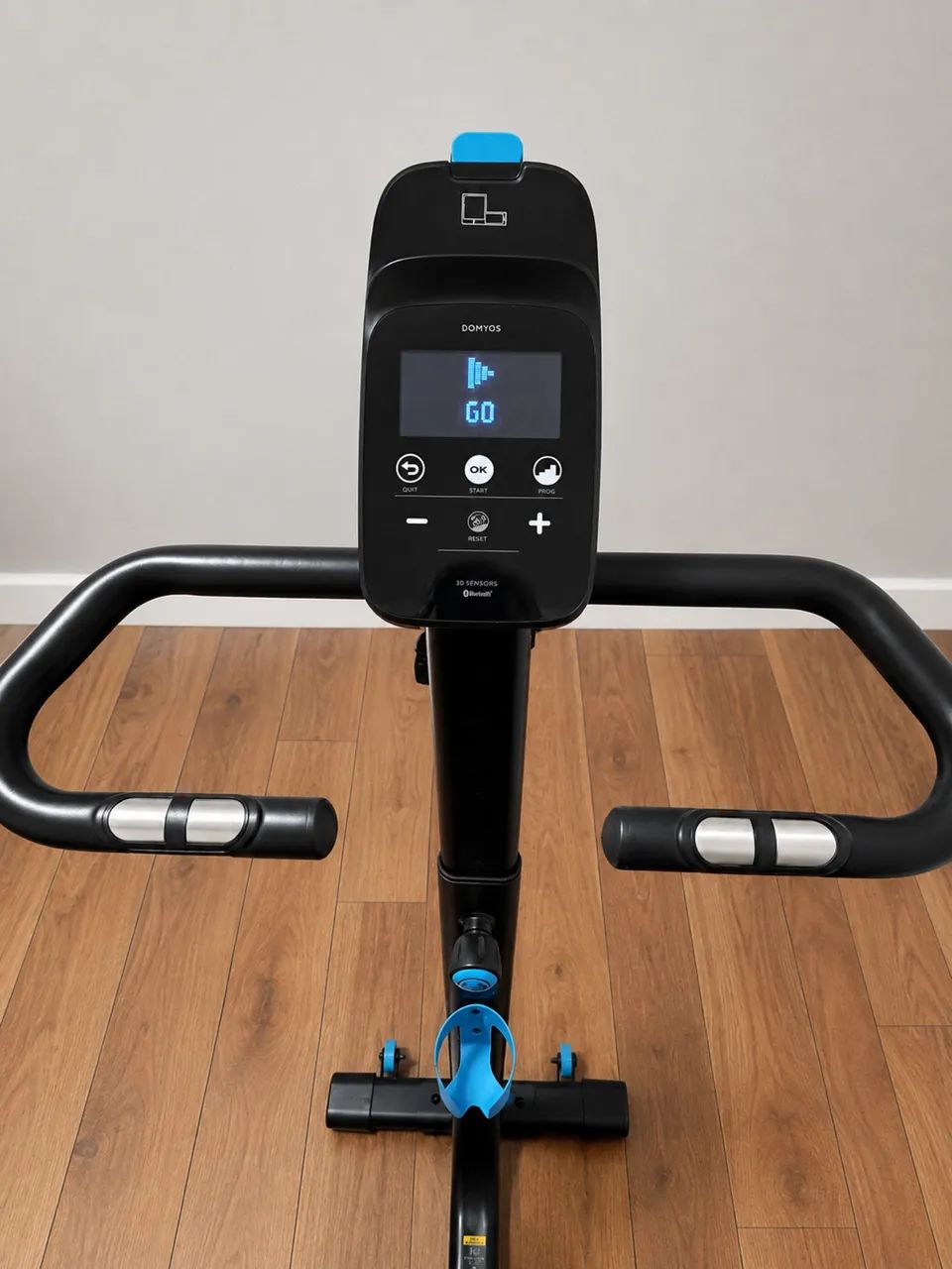 Bicicleta Ergométrica Domyos EB 520 Decathlon - Autogerada, Bluetooth FTMS - Foto 3