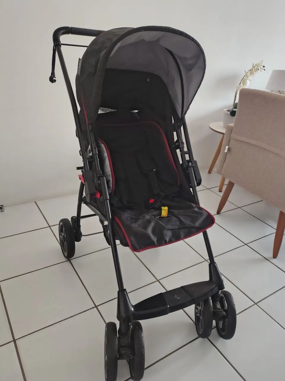 Carrinho de Bebê Galzerano Dobrável Multifuncional