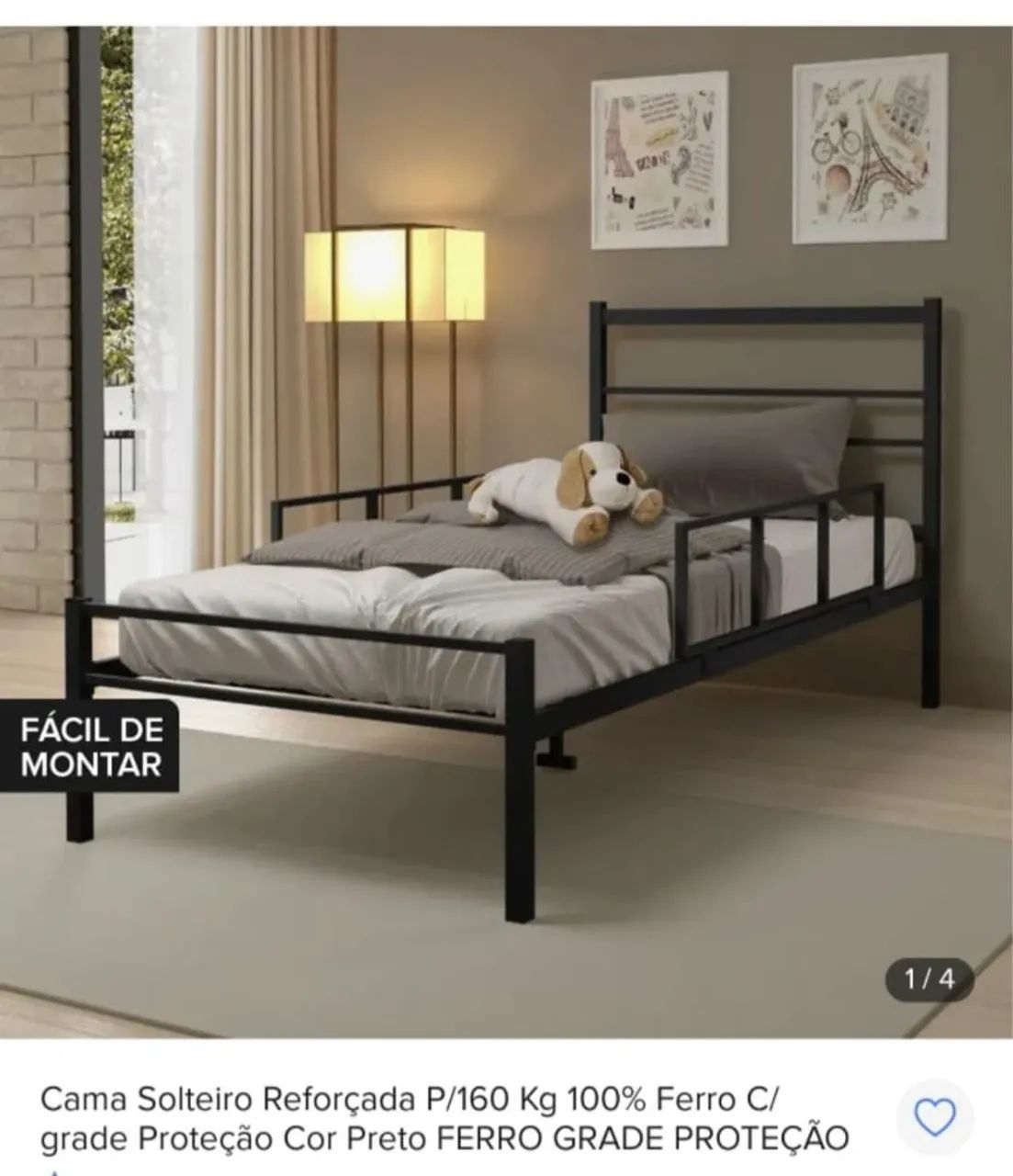 Cadeira de roda, andador, cama ferro, colchão.  - Foto 4