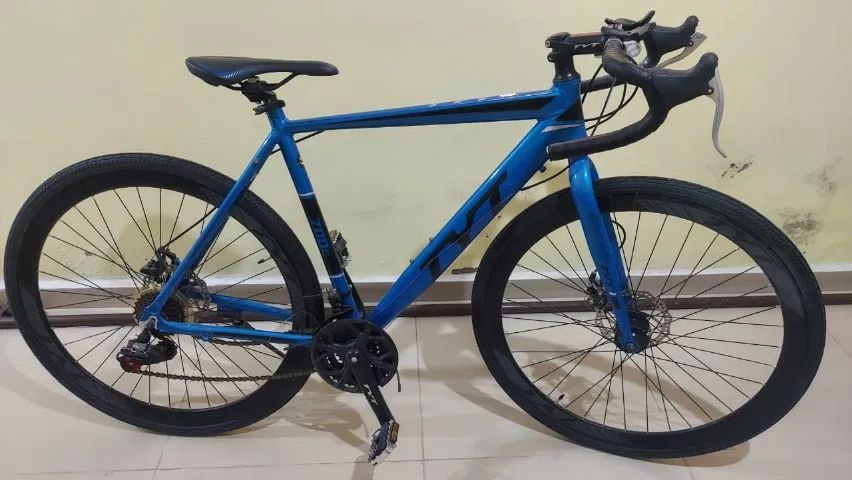 Bicicleta Aro 29 na cor Azul - Nova Nunca usada - Foto 2