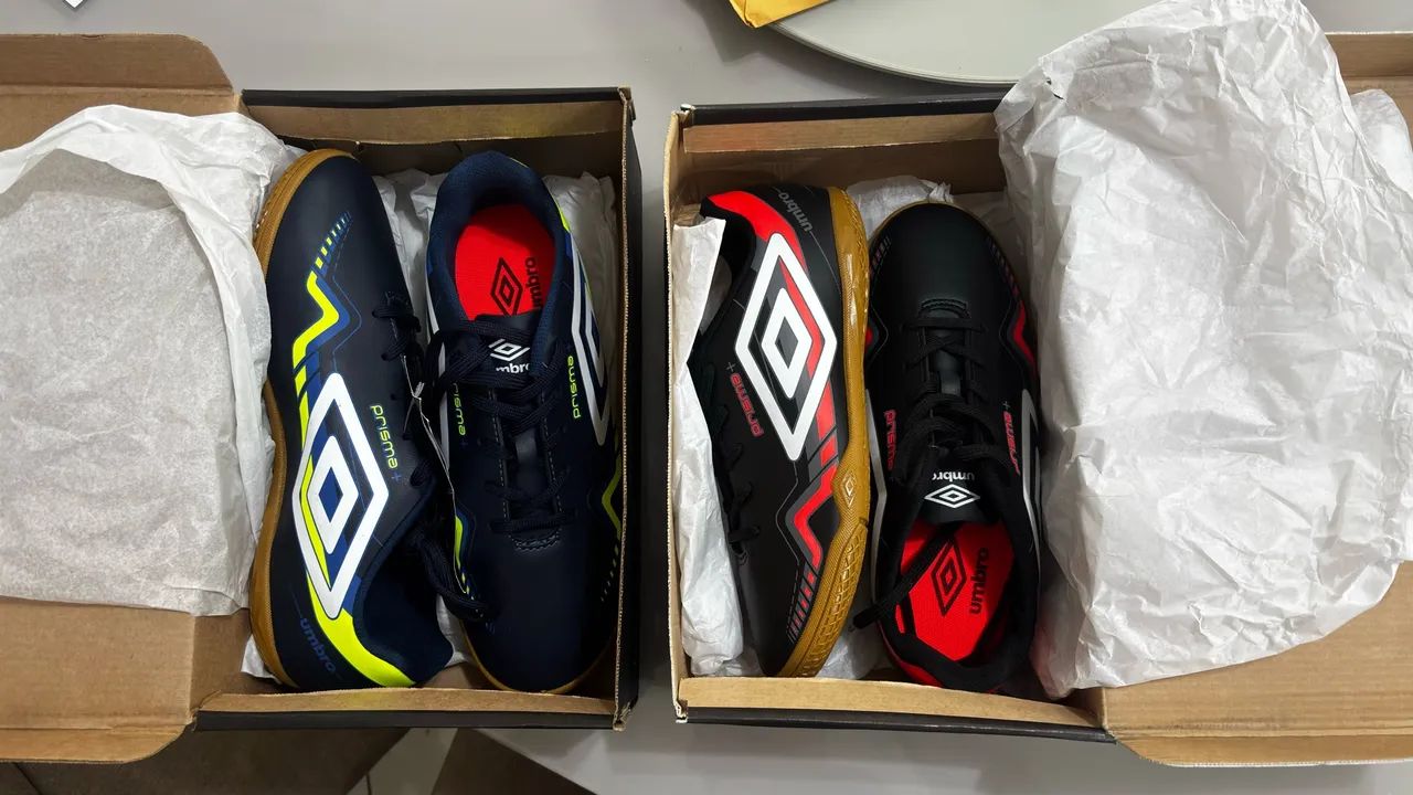 Vendo chuteiras de futsal zeradas 