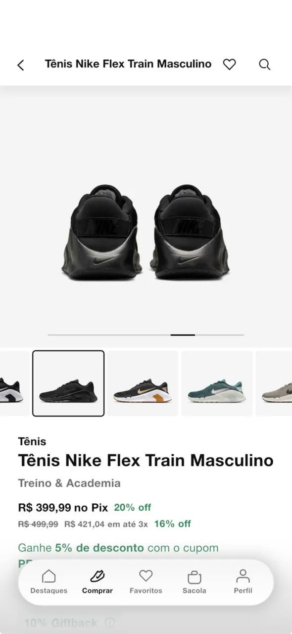 Tênis Nike train flex - Foto 2