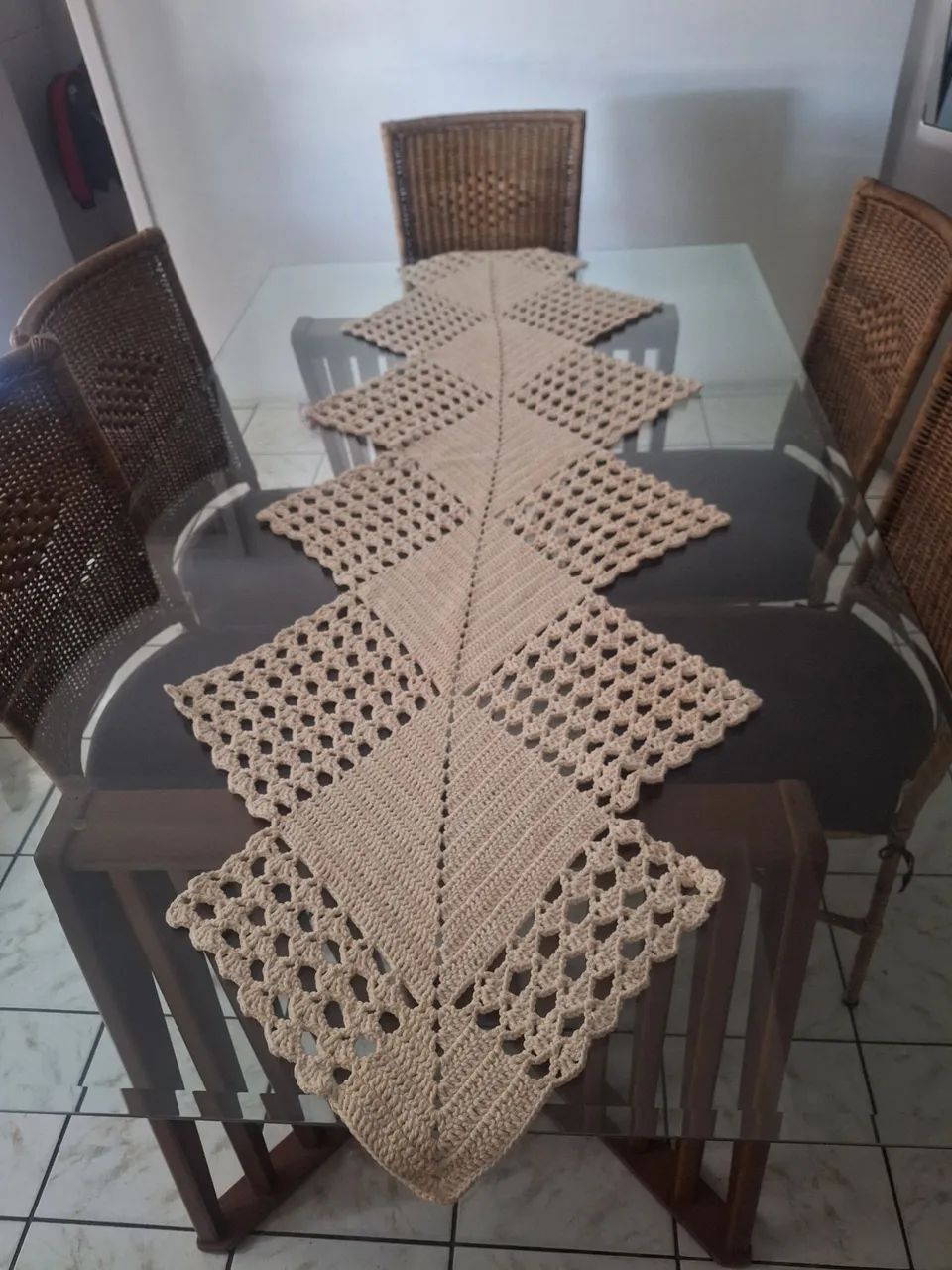 Toalha de mesa(trilho) - Foto 3