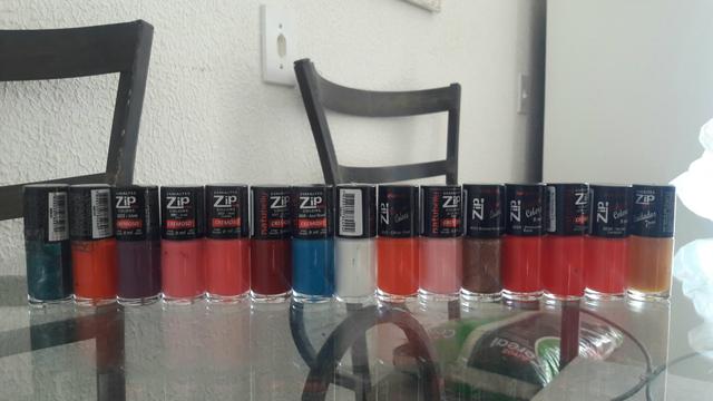 14 esmaltes novos + 1 tratamento pra unhas 7 em 1