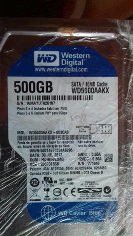 Hd 3.5 500GB para DVR (crédito e debito)
