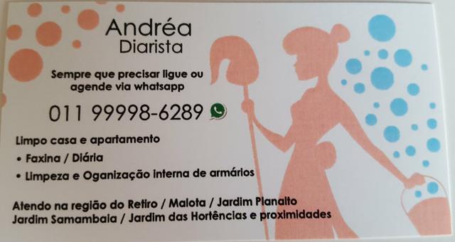 Diarista Somente em Jundiaí