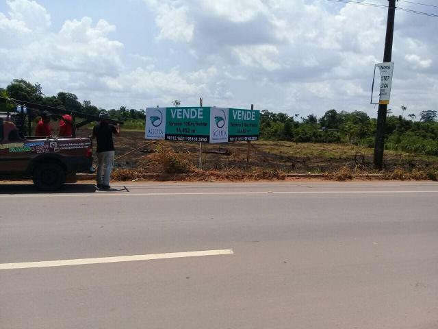 Terreno de 17000 na pista km 6,5 de Iranduba