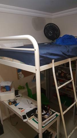 Cama solteirão com escritório - Foto 2
