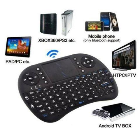 Mini Teclado Touch Pad Sem Fio Wireless Universal Pc Tv Box