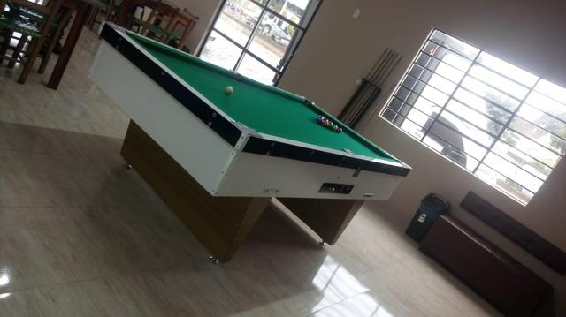 Mesa Comercial 2,25 x 1,30 Com Ficheiro Direto da Fabrica - Foto 6