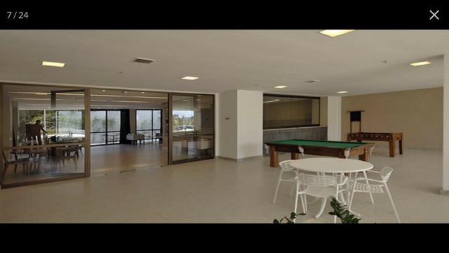 Apartamento Alphaville Cosmopolitan 1 suíte 52m² Nascente Finamente Decorado Vista Lagoa - Foto 3