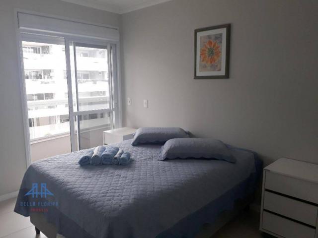Apartamento com 2 dormitórios para alugar, 75 m² por r$ 880/dia - ingleses norte - florian - Foto 6