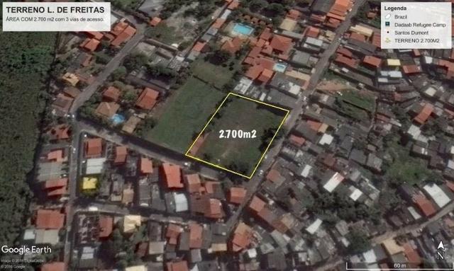 Terreno 45x60 2700M² em Lauro de Freitas Murado, escriturado registrado - Foto 2