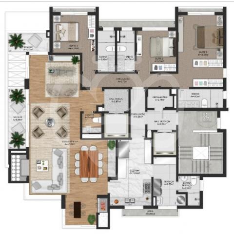 Apartamento à venda com 3 dormitórios em Bela vista, Porto alegre cod:AP010879 - Foto 5